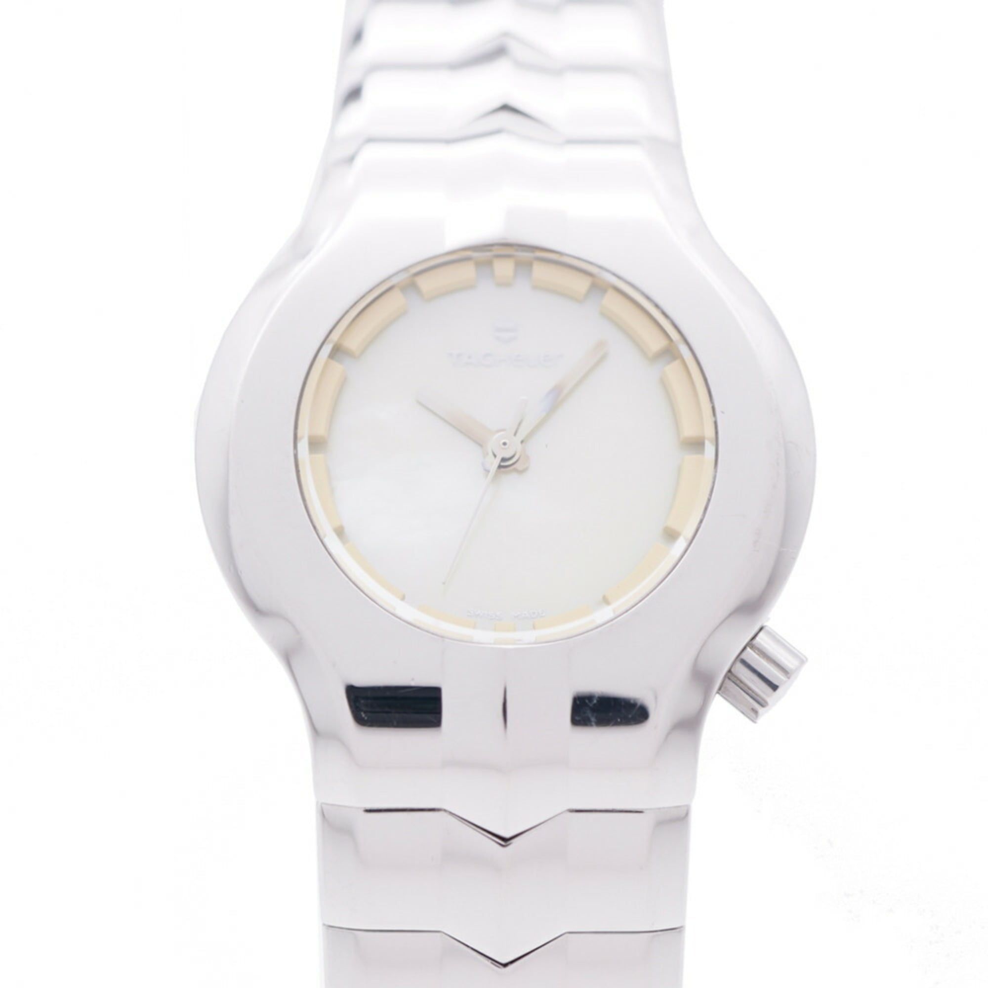 TAG Heuer Alter Ego WP131J Quartz Watch SS Beige 0766TAG HEUER Ladies