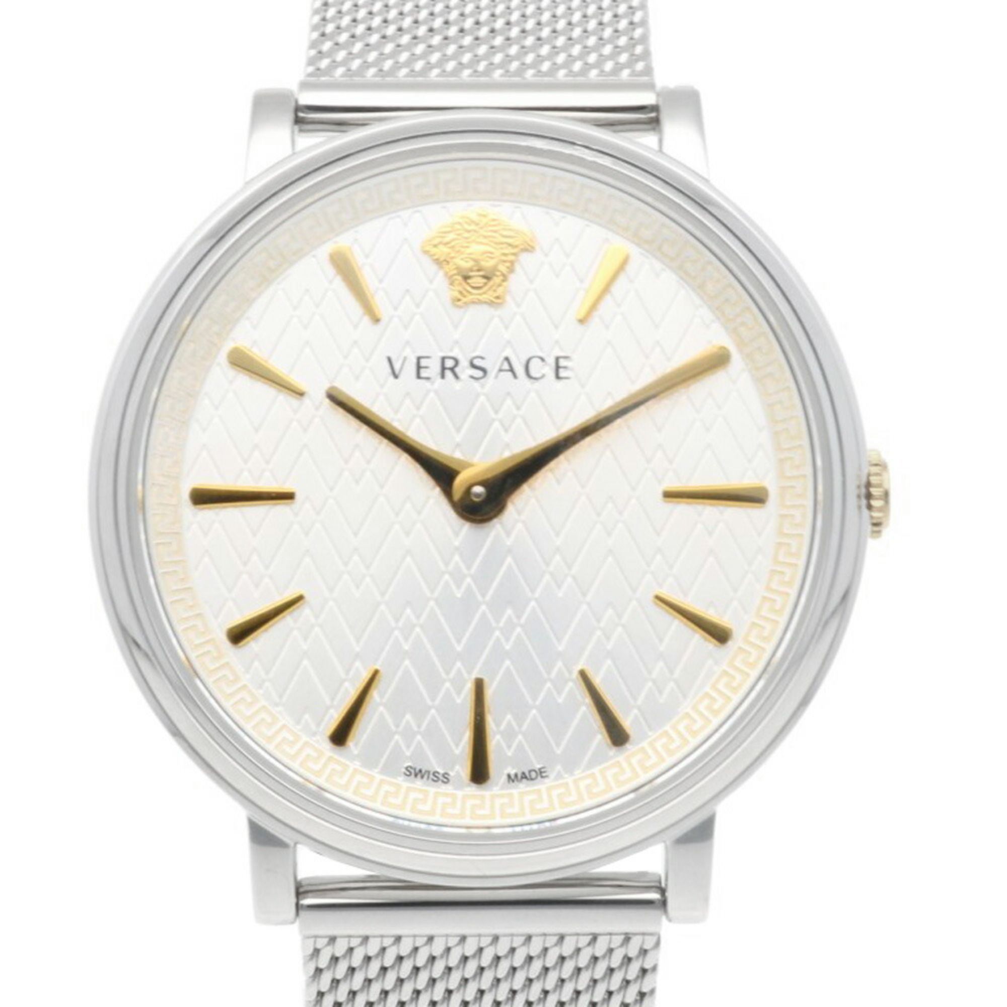 Versace Icon Watch, Stainless Steel Quartz, Men's VERSACE