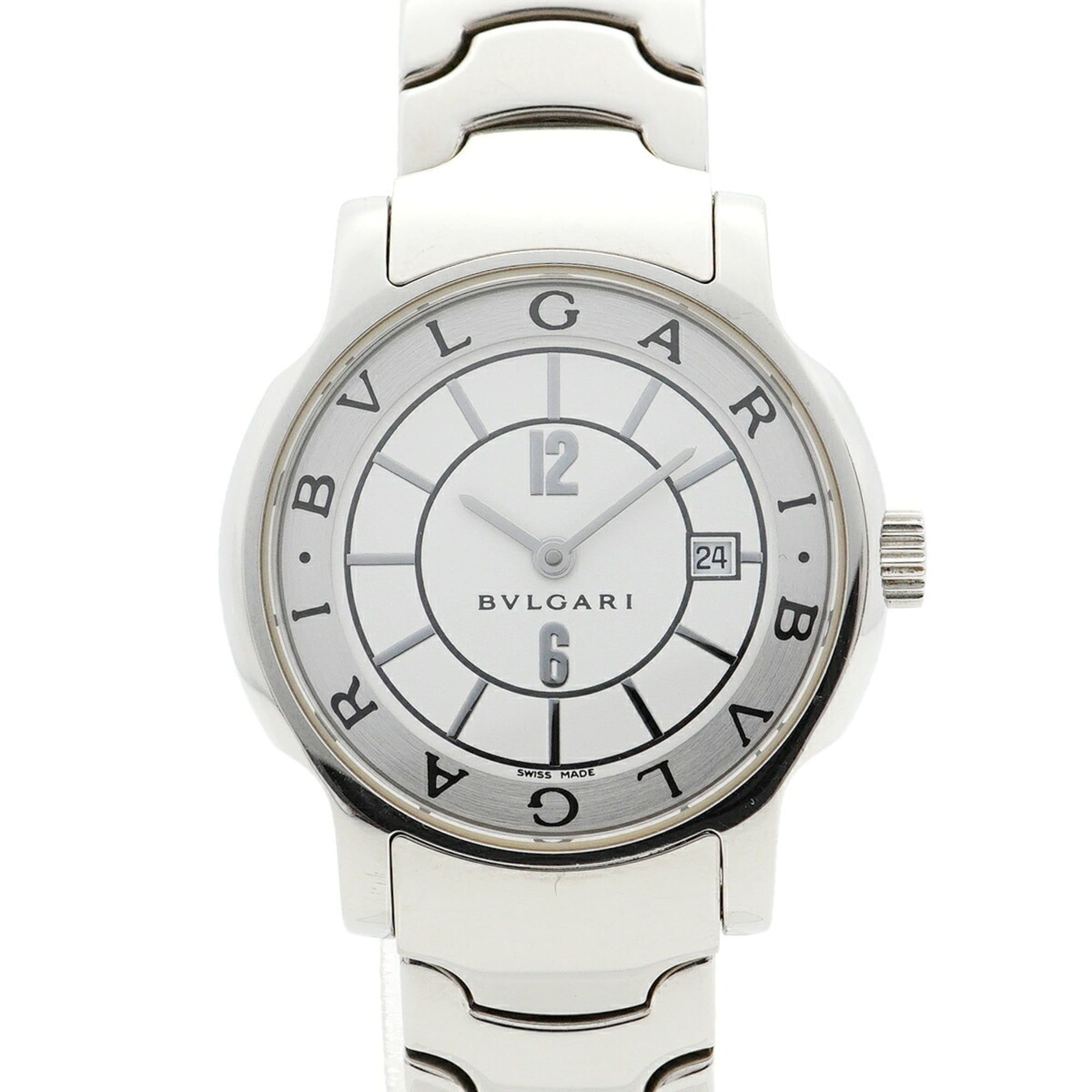 Bvlgari Solotempo ST29S Silver Dial Women's Watch