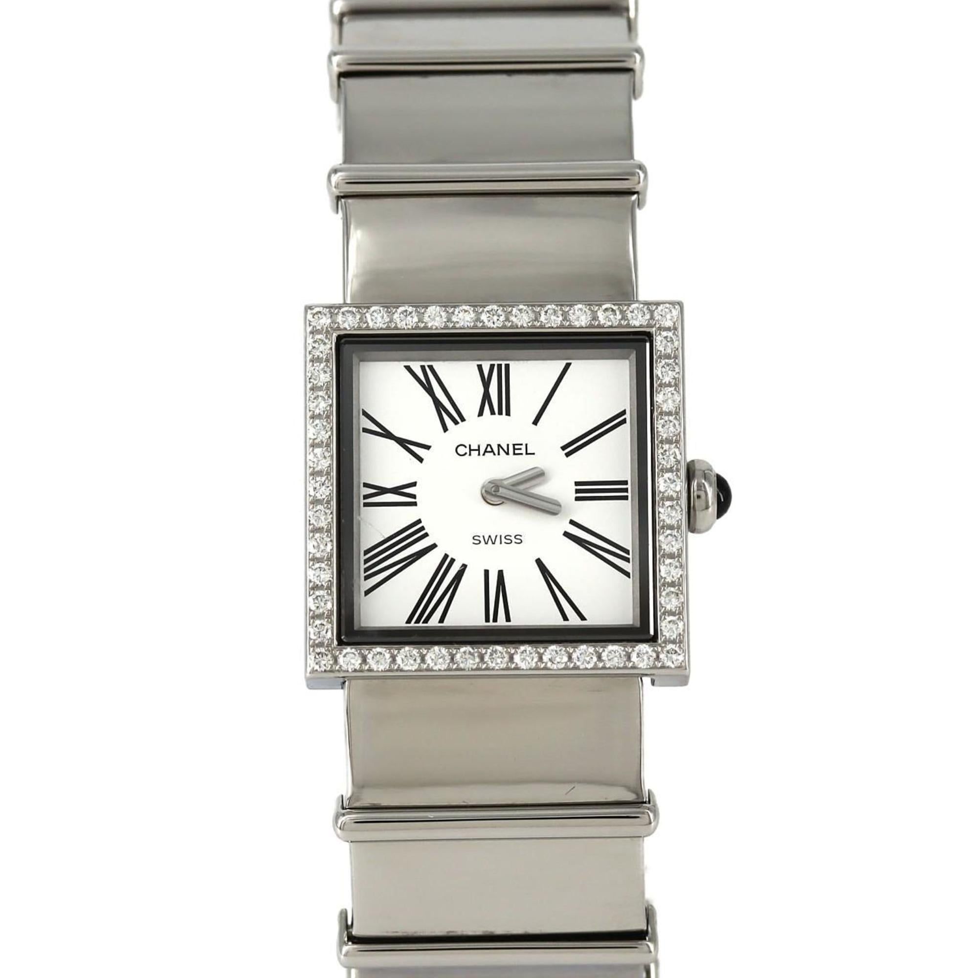 Chanel Mademoiselle D H0830 SS Quartz Watch