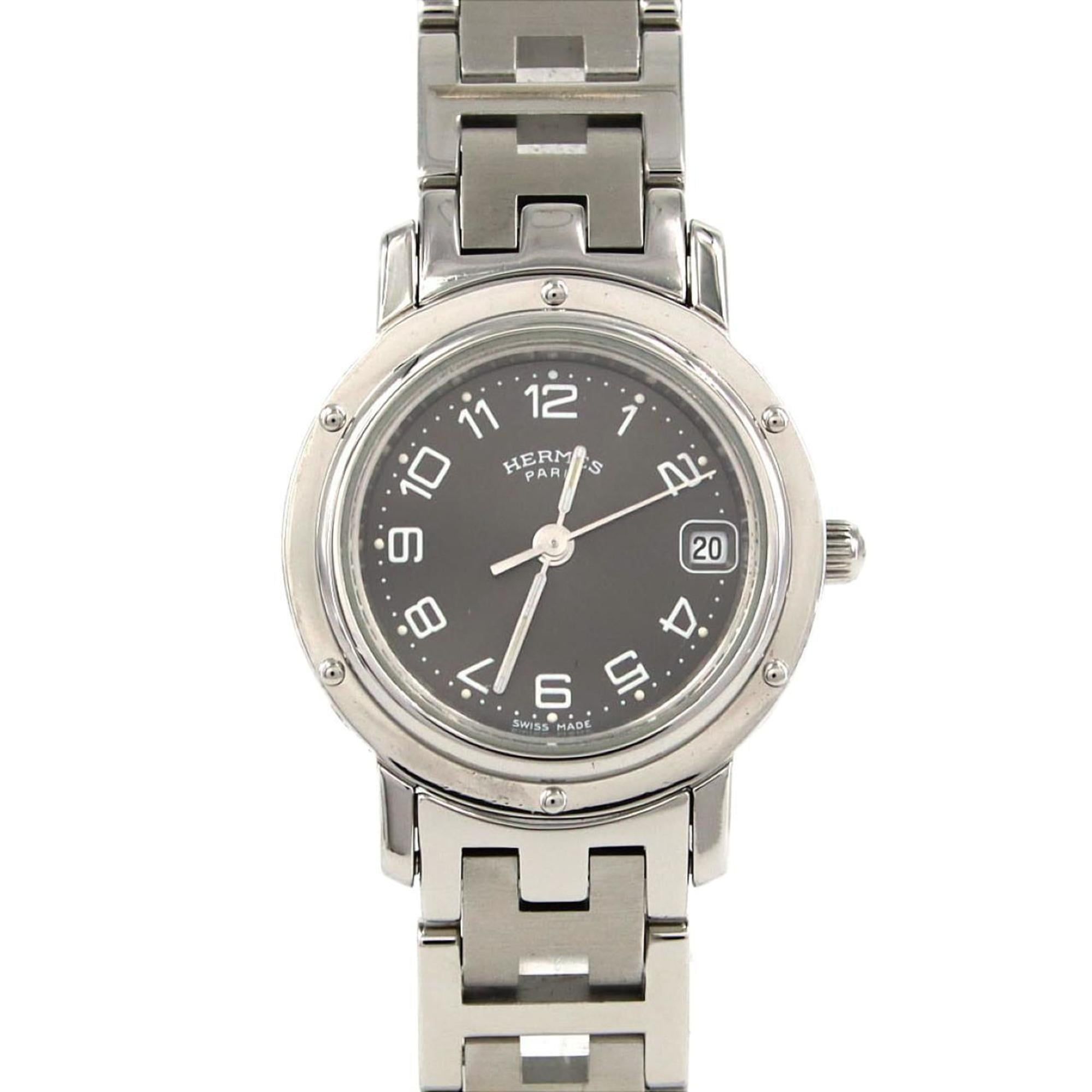 Hermes Clipper CL4.210 SS Quartz Watch