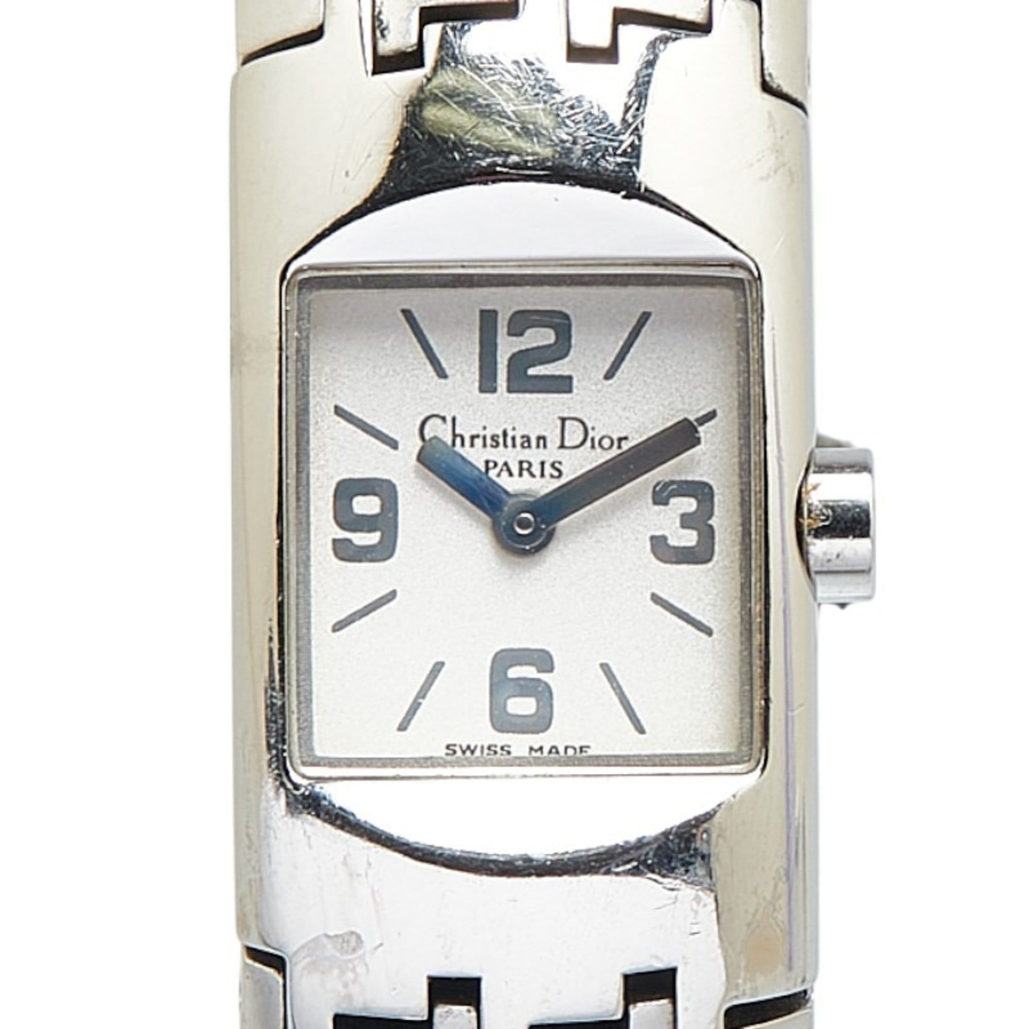 Dior Diophilic Watch D96-100 Quartz Silver Dial Stainless Steel Women's