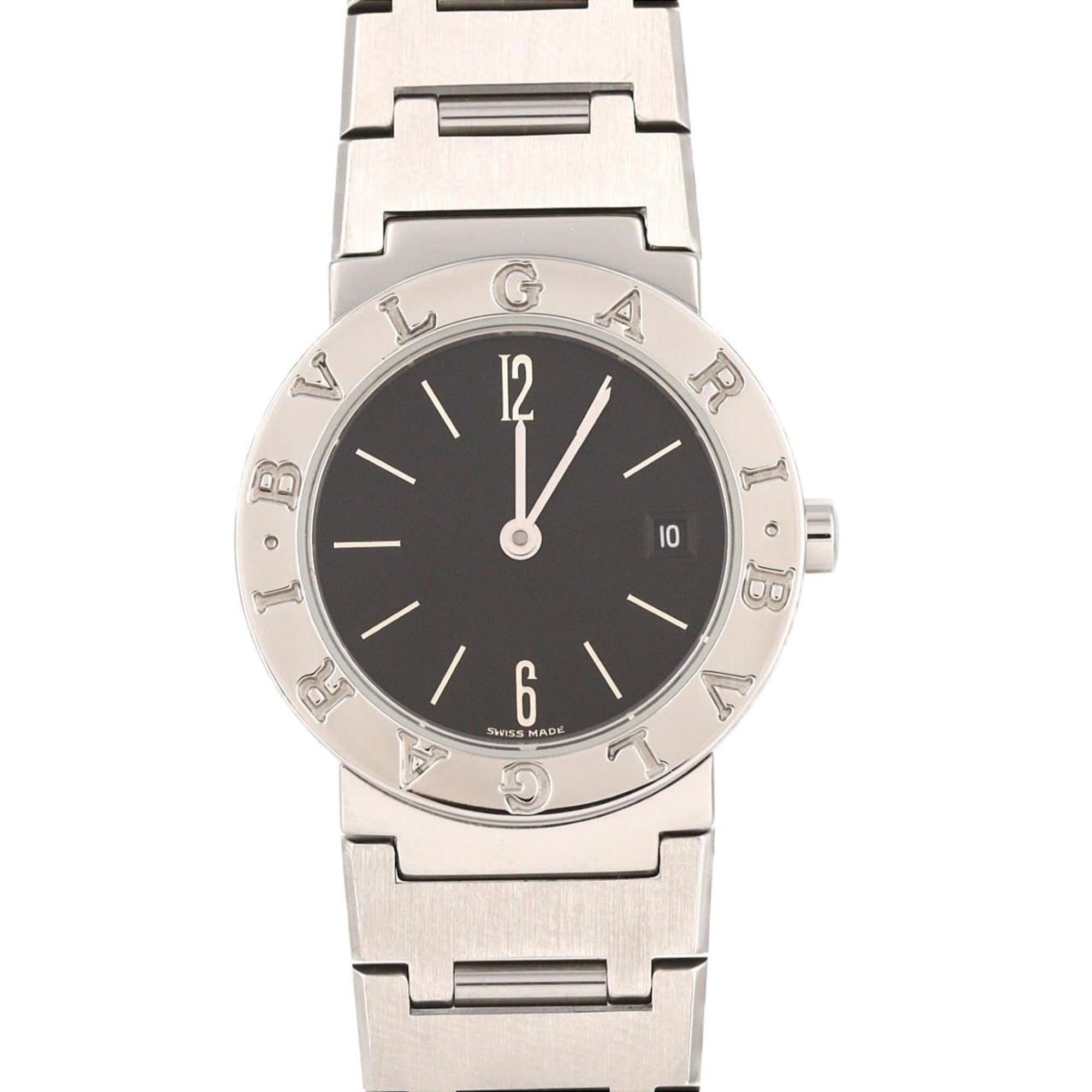 Bulgari BB26SS BB26SSD SS Quartz Watch