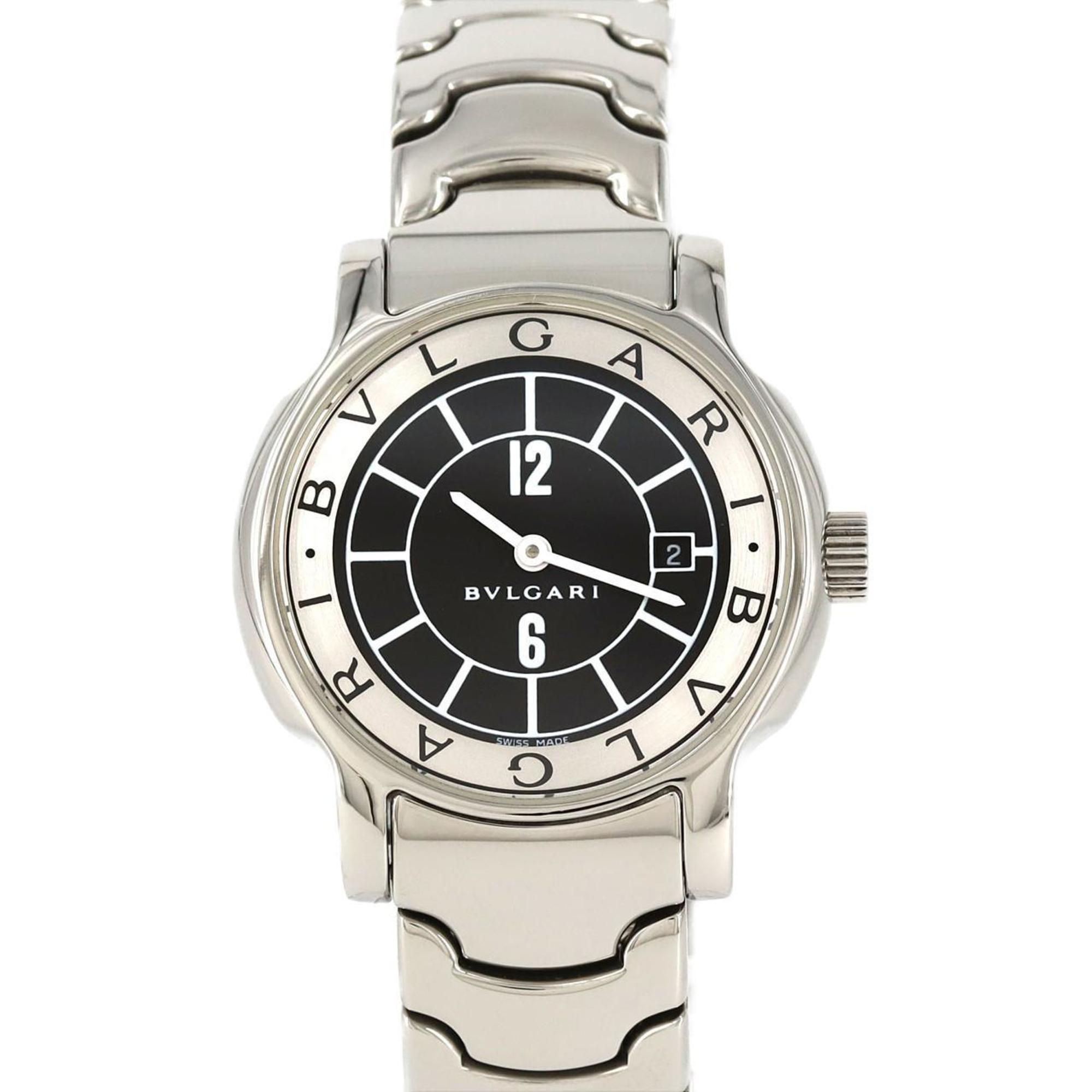 Bvlgari Solotempo ST29S ST29BSSD Stainless Steel Quartz Watch
