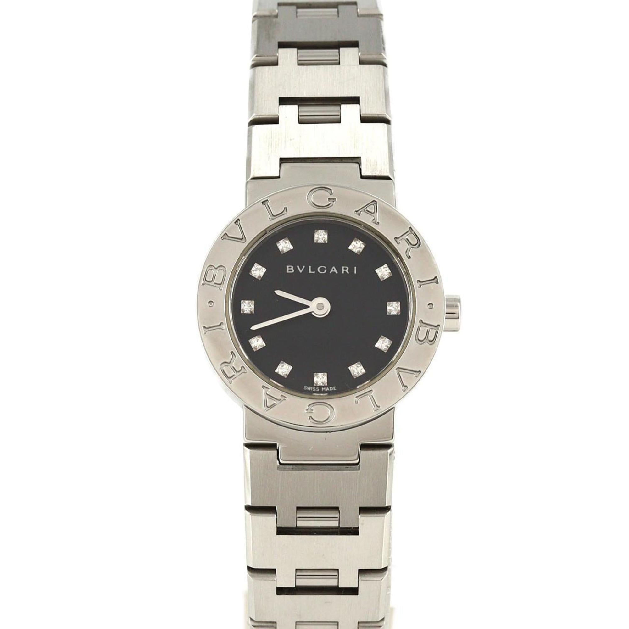 Bvlgari 12P BB23SS 12 SS Quartz Watch