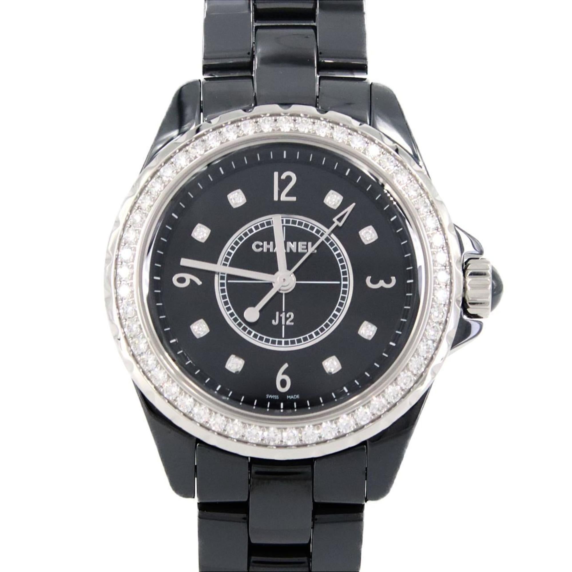 Chanel J12 33mm Ceramic D?8P H3108 Wristwatch Quartz