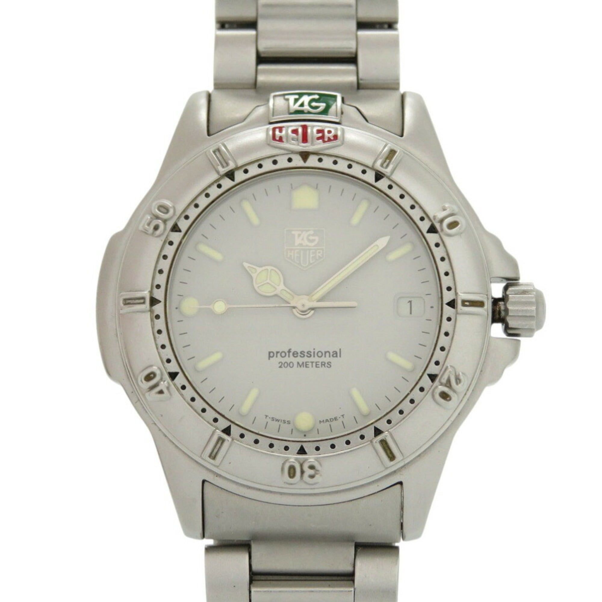 TAG Heuer Professional 200m 999.706A Stainless Steel Grey Quartz Watch 0552TAG HEUER