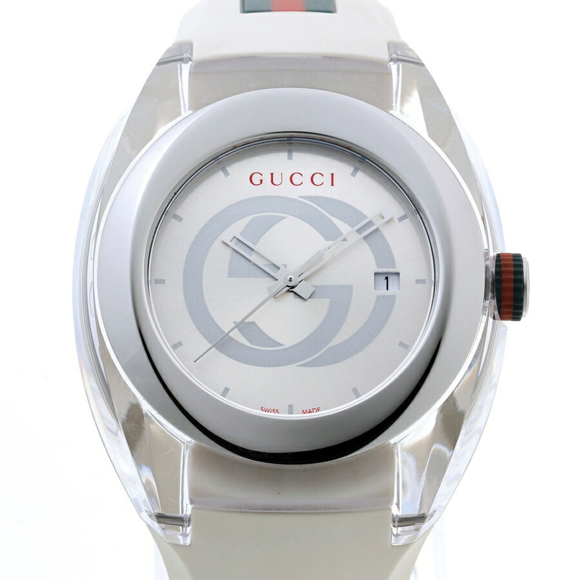 Gucci Sync YA137102A Silver Quartz Watch 70298