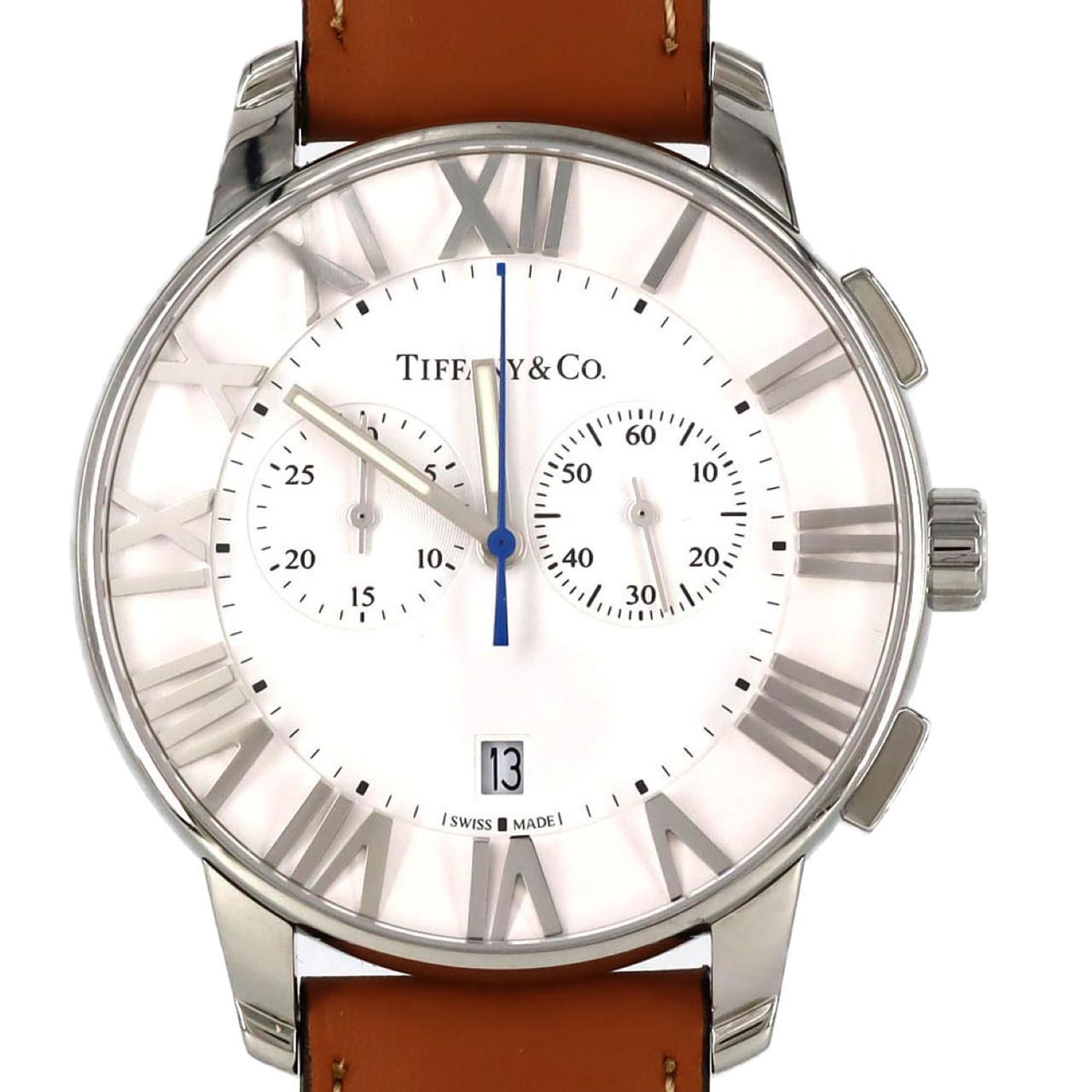 Tiffany Atlas Chronograph 33050534 Stainless Steel Quartz Watch