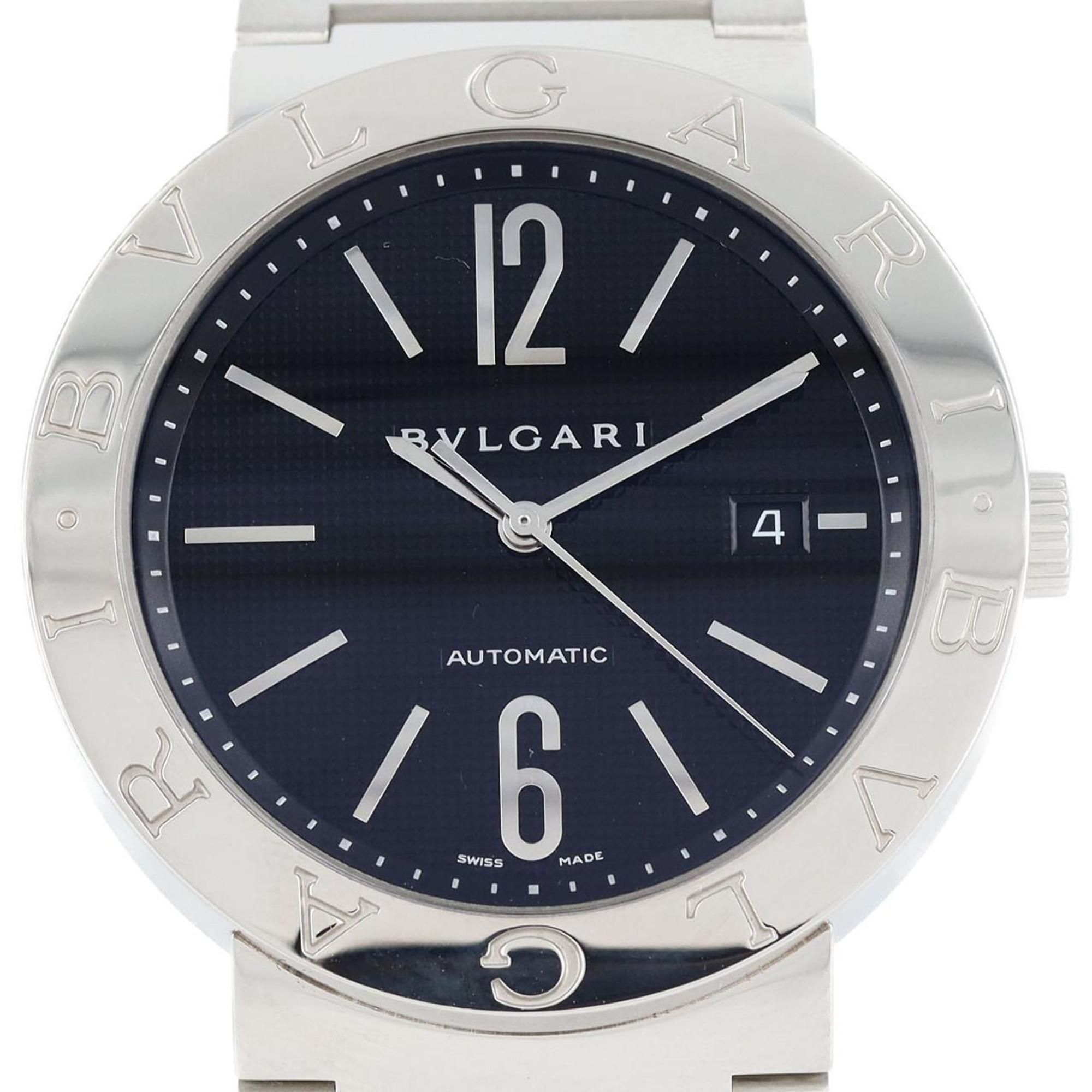 Bvlgari BB42SSAUTO BB42BSSD AT SS Wristwatch Automatic