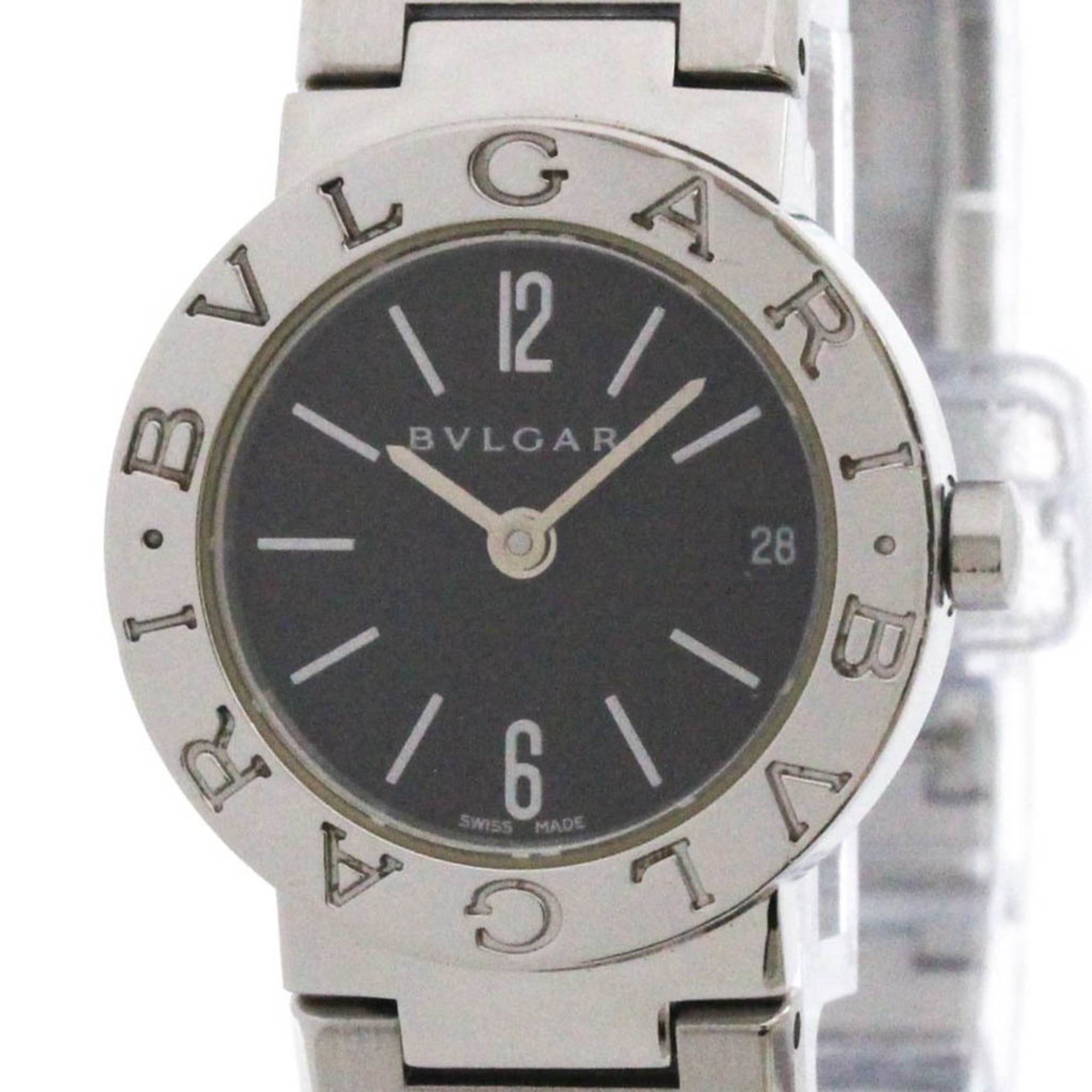 BVLGARI BVLGARI-BVLGARI Steel Quartz Ladies Watch BB23SS Polished