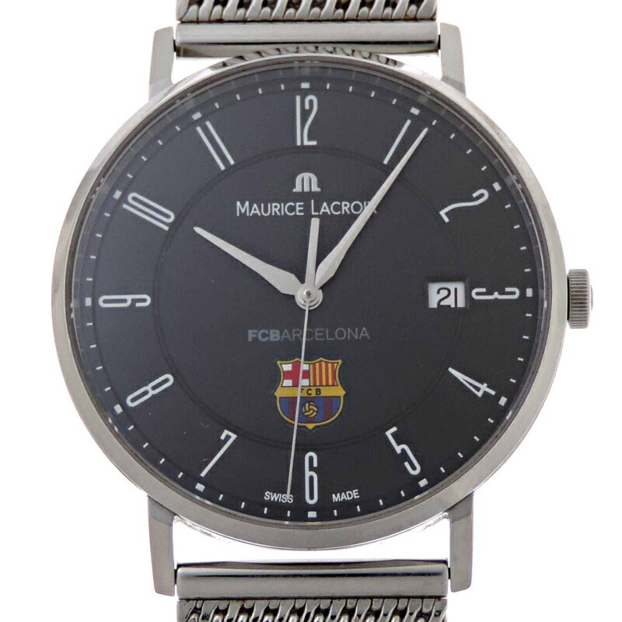 Maurice Lacroix Eliros Date FC Barcelona Men's Watch EL1087-SS002-320