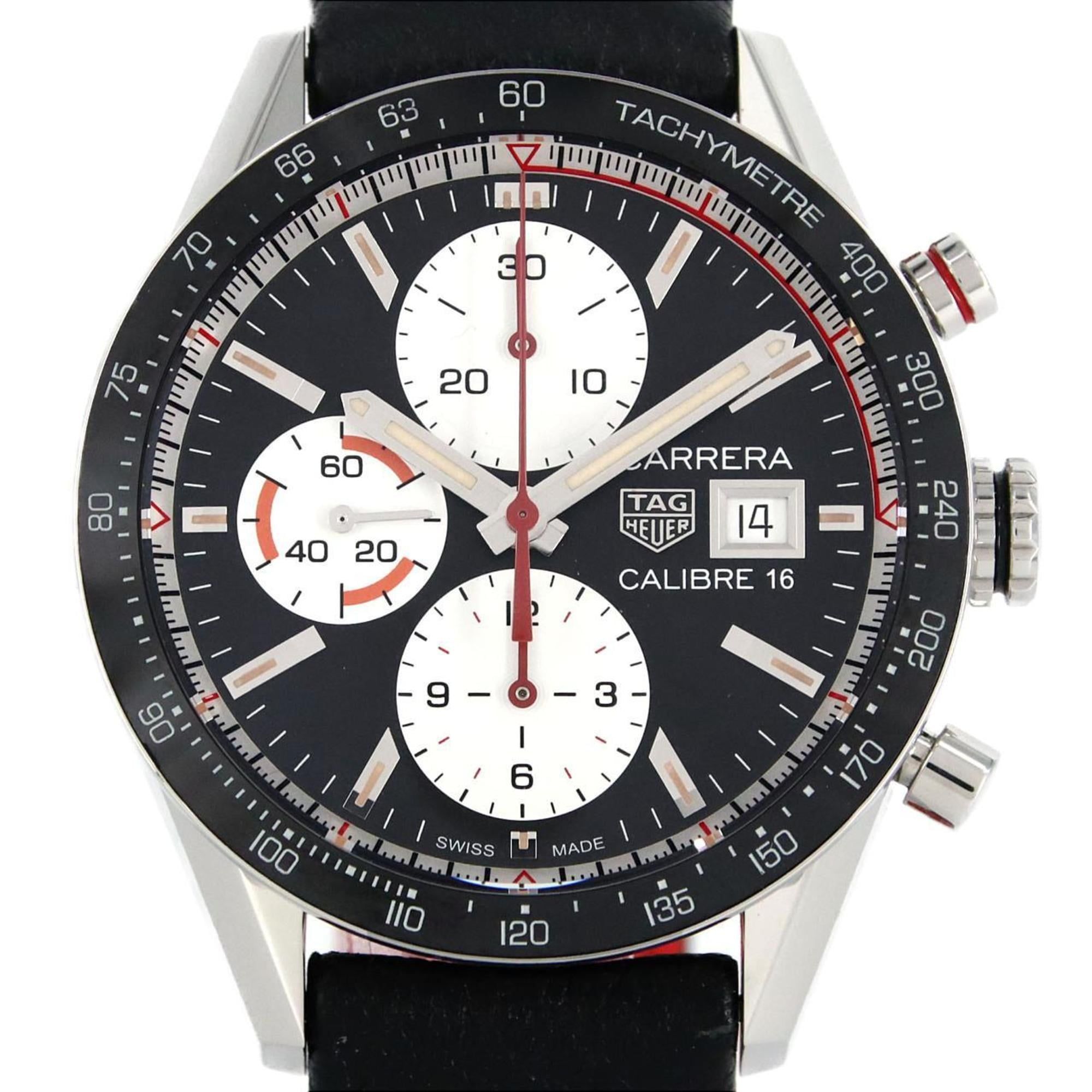 TAG Heuer Carrera Chronograph CV201AP.FC6429 SS Wristwatch Automatic