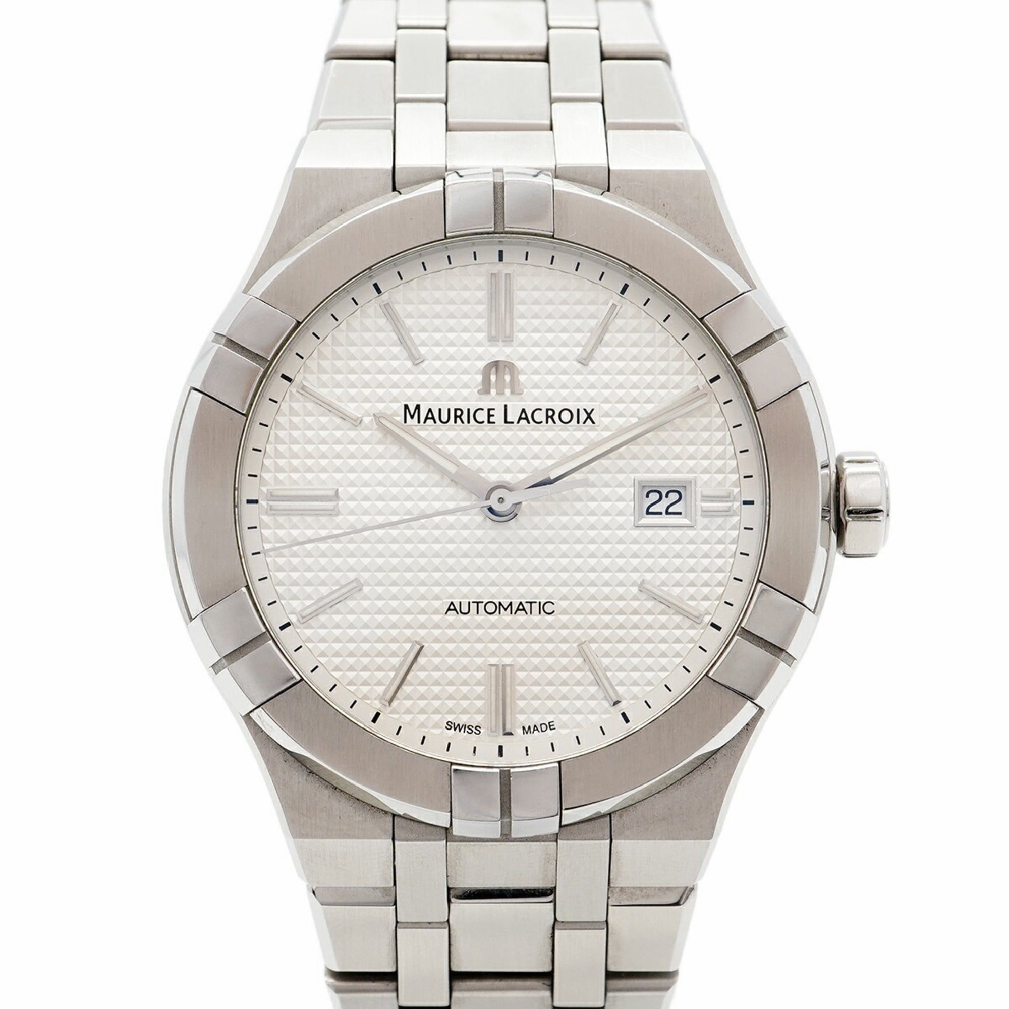 Maurice Lacroix Aicon AI6008 Silver Dial Men's Watch