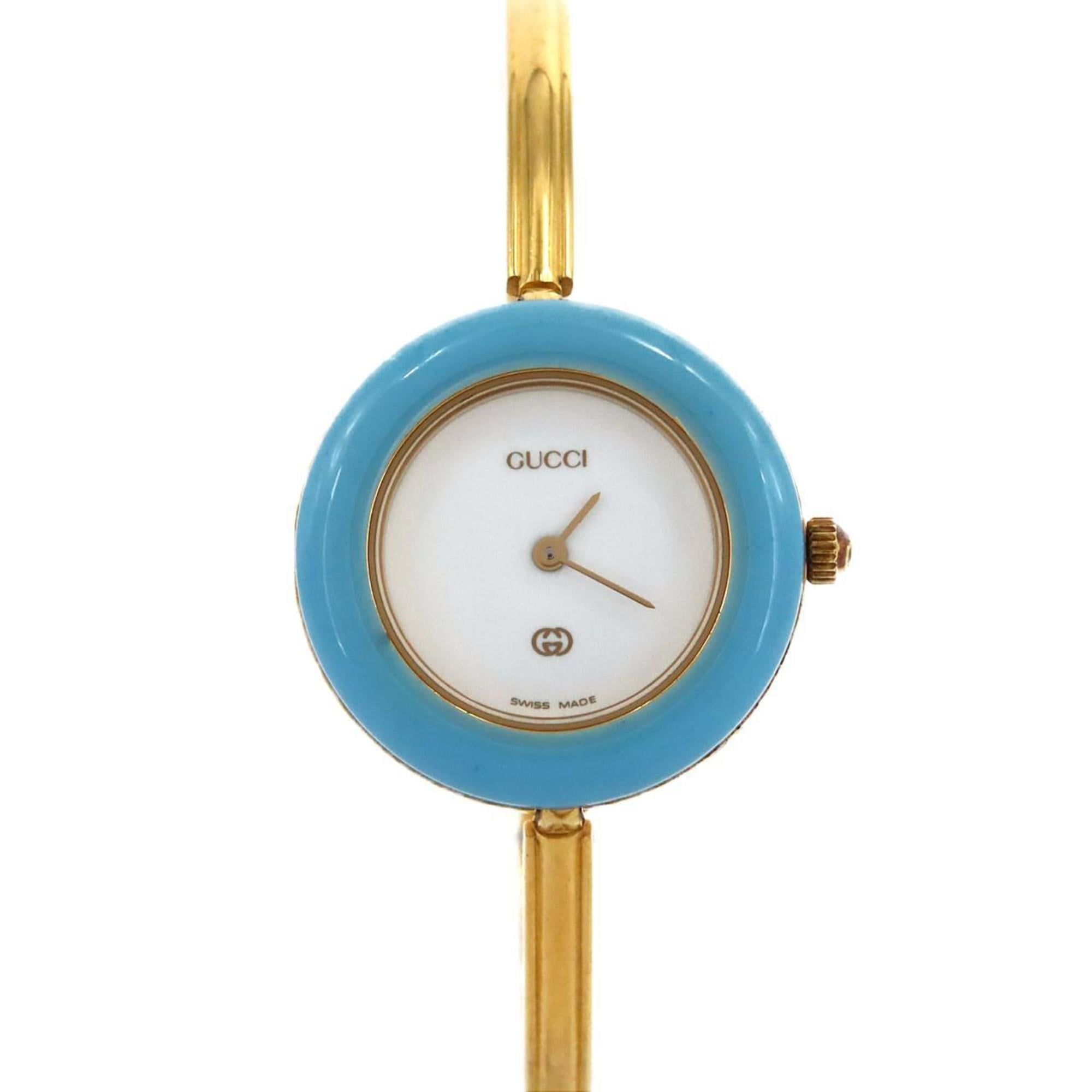 Gucci Change Ring GP, size M, 1100-L quartz watch