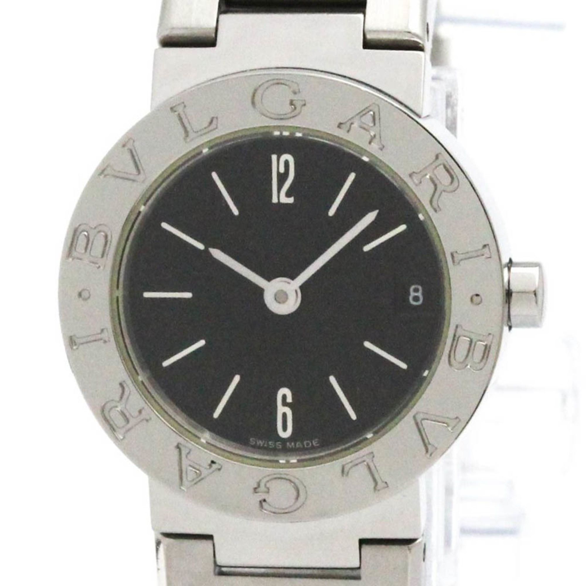 BVLGARI BVLGARI-BVLGARI Steel Quartz Ladies Watch BB23SS Polished