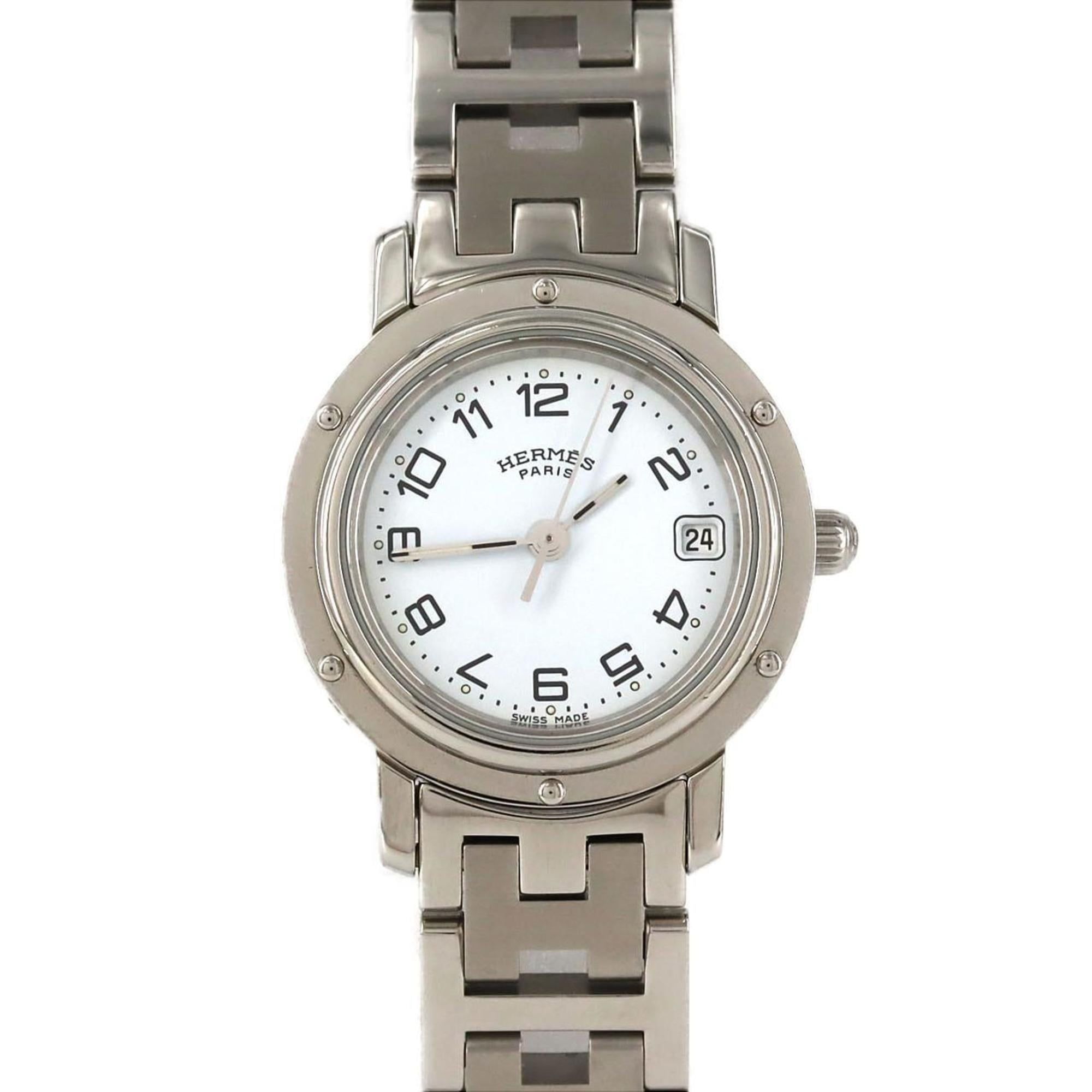 Hermes Clipper CL4.210 SS Quartz Watch