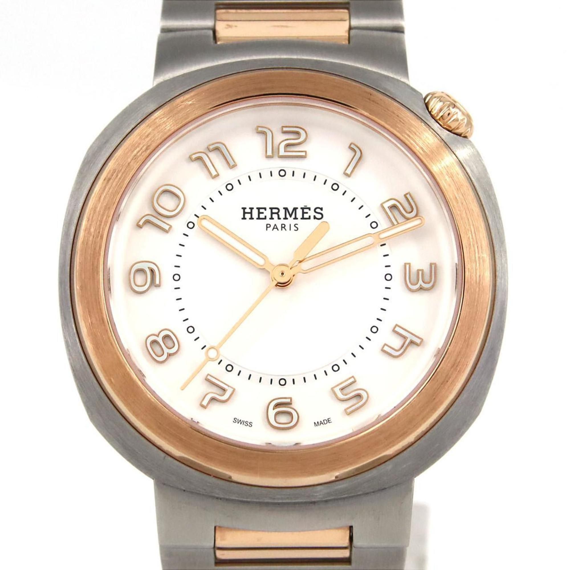 Hermès Cut PG Combination SD1.520 SSxPG Automatic Watch