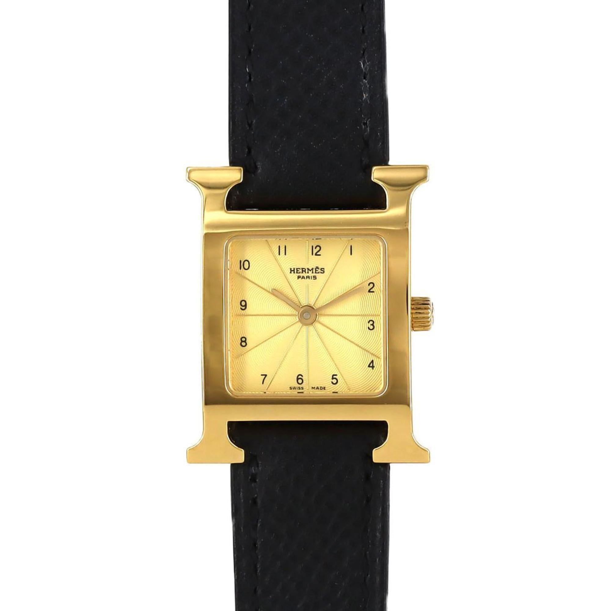 Hermes H Watch GP HH1.201 Quartz
