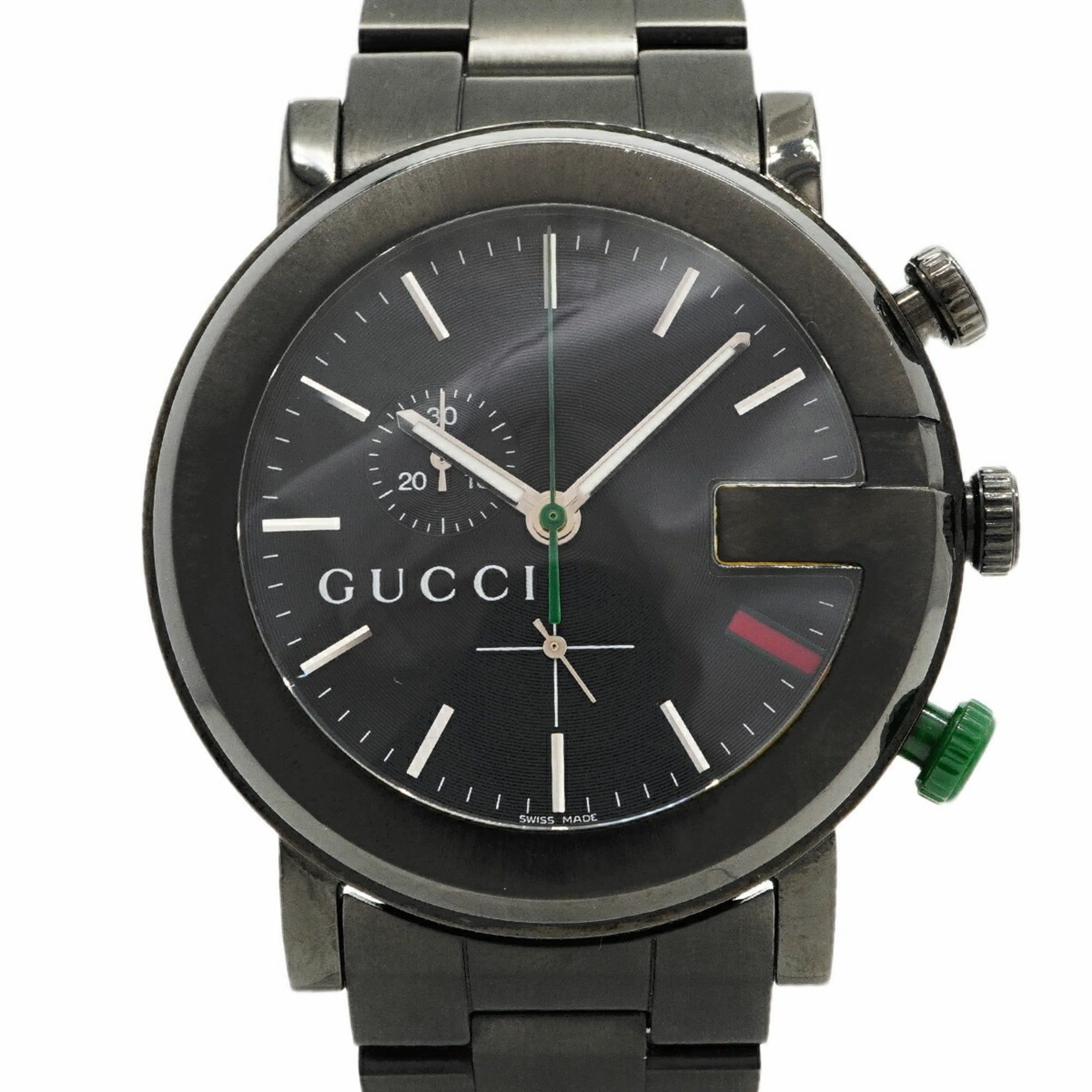 Gucci G-Chrono YA101331 Black Dial Men's Watch