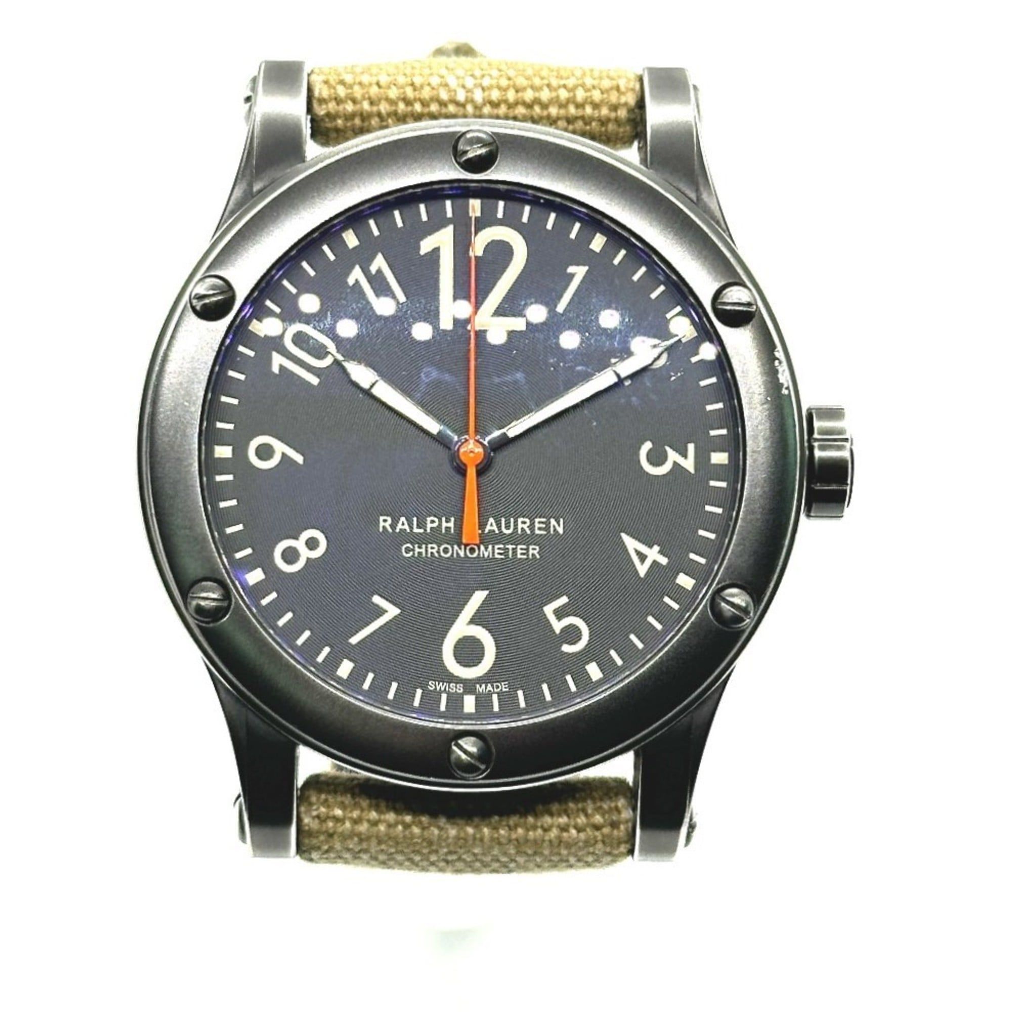 RALPH LAUREN Ralph Lauren Sporting Safari RL67 Chronometer Watch (RL0220900) with Stainless Steel Ca