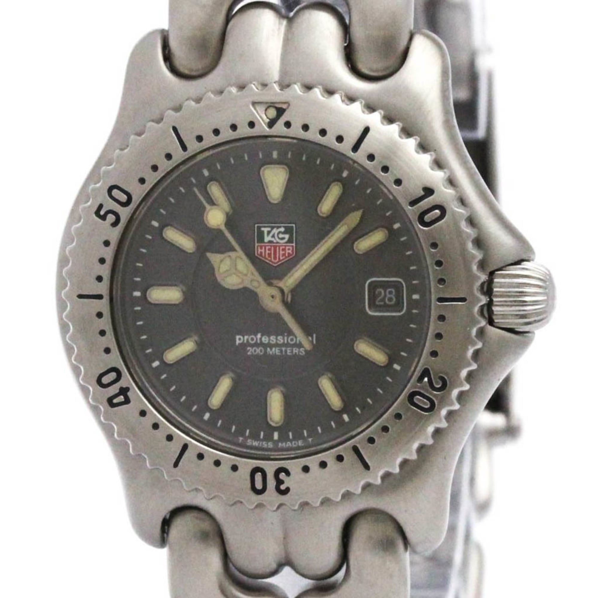 TAG HEUER Sel Professional 200M Steel Ladies Watch WG1313 Polished