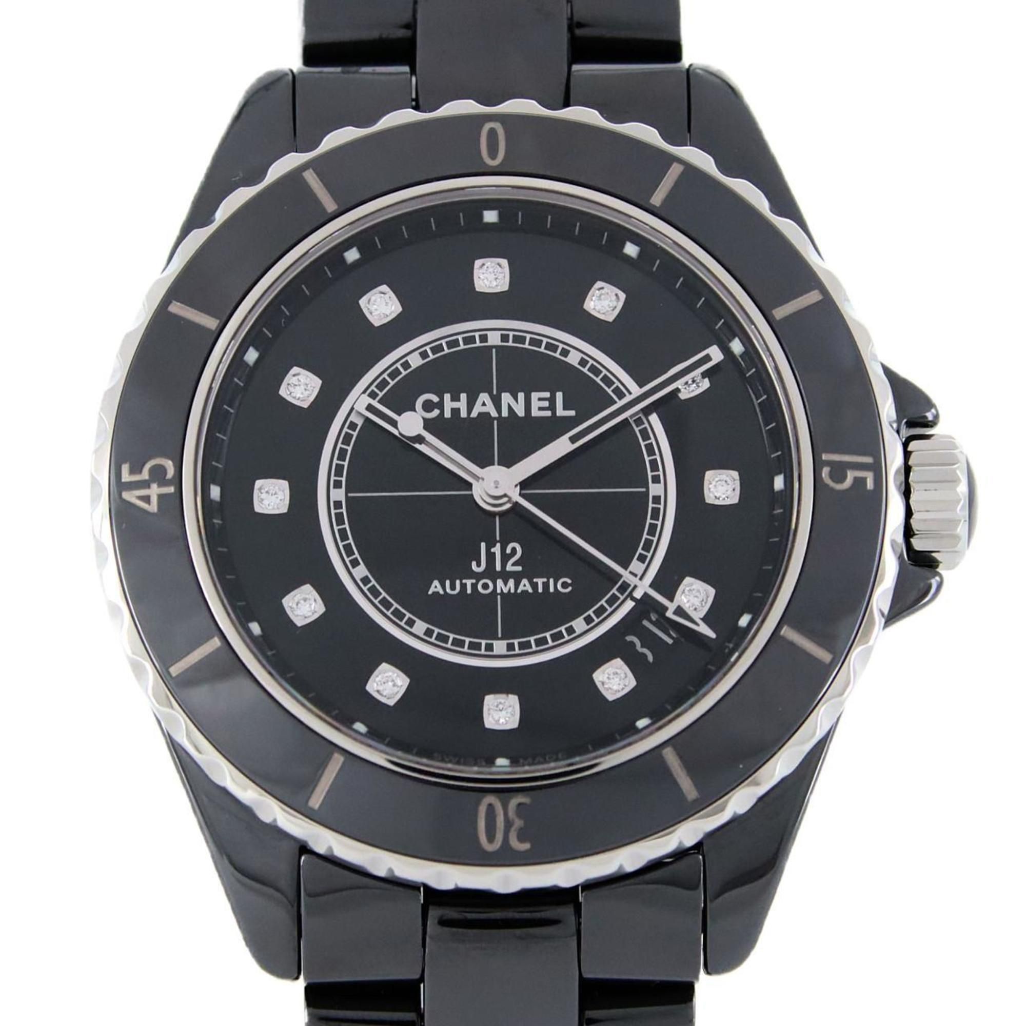 Chanel J12 Caliber 12.1 38mm Ceramic 12P H5702 Wristwatch Automatic