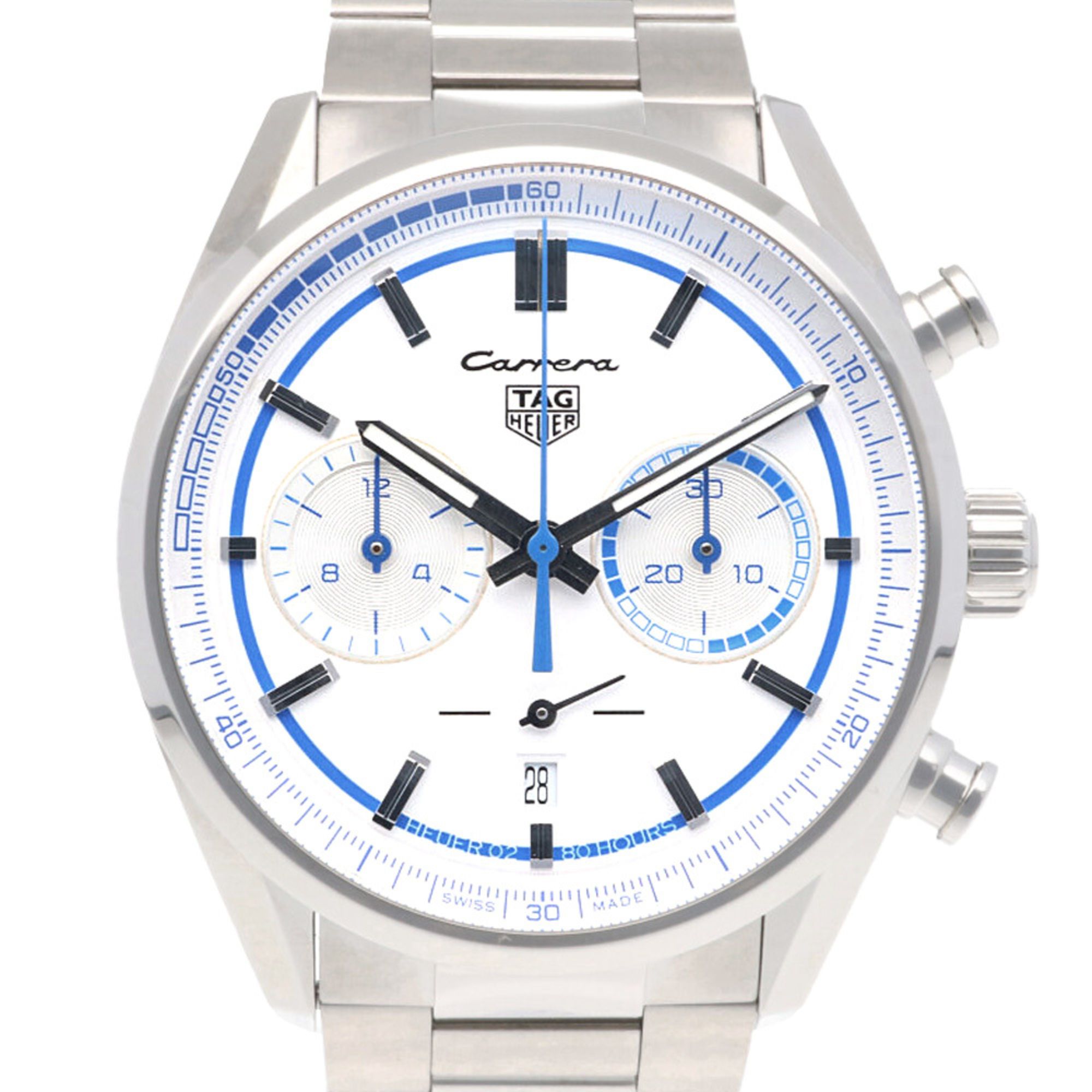 TAG Heuer Carrera Watch, Stainless Steel CBN2016 Automatic Men's Chronograph, Porsche RS 2.7 50th An