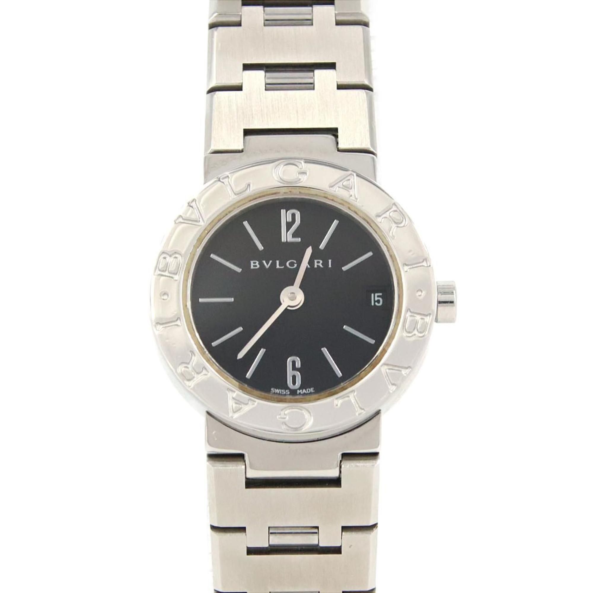 Bvlgari BB23SS BB23SSD SS Quartz Watch