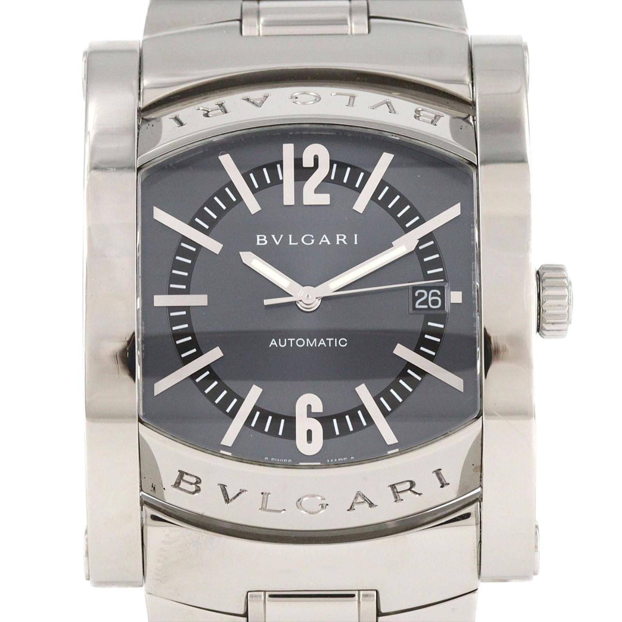 Bulgari Assioma AA48S AA48C14SSD Stainless Steel Automatic Watch