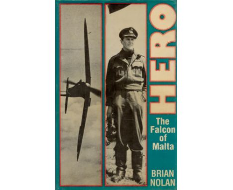 Hero The Falcon of Malta by Brian Nolan 1982 First UK Edition Hardback Book with 201 pages published by William Blackwood and