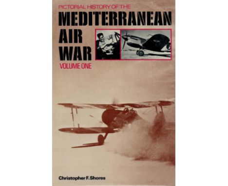 Pictorial History of the Mediterranean Air War vol I R. A. F. 1940 43 by Christopher F Shores 1972 First Edition Hardback Boo