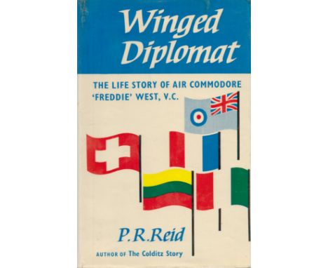 Air Commodore F M F (Freddie) West VC CBE MC Signed Book Winged Diplomat The Life Story of Air Commodore F M F (Freddie) West