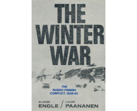 The Winter War The Russo Finnish Conflict, 1939 40 by Eloise Engle and Lauri Paananen 1973 First Edition Hardback Book with 1
