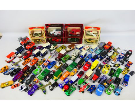 Hot Wheels - Matchbox - Mattel - Others - An assortment of prominently unboxed vehicles.; some plastic, some diecast to inclu