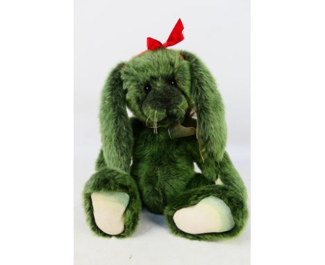 Charlie Bears - A Charlie Bears CB131378 'Clover' rabbit designed by Isabelle Lee. The fully jointed rabbit, stands approxima