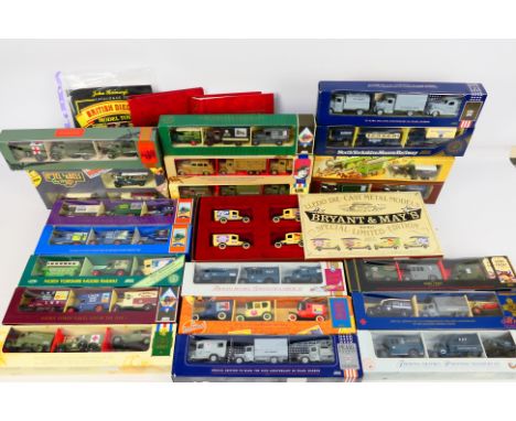 Lledo - A boxed collection of 20 Lledo presentation sets, with some predominately Lledo related ephemera. Lot includes Lledo 