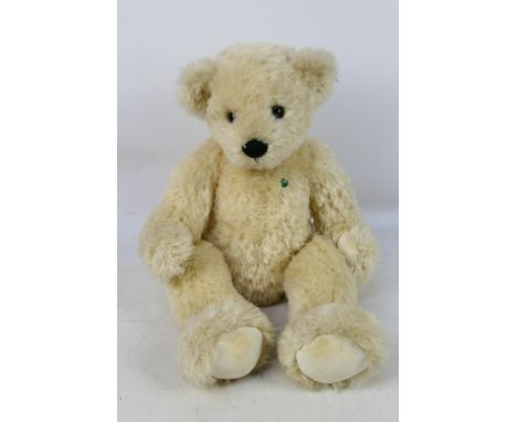 Martin Bears - A Martin Bears (Germany) jointed mohair bear. The blonde bear stands approximately 59cms in heightand comes wi
