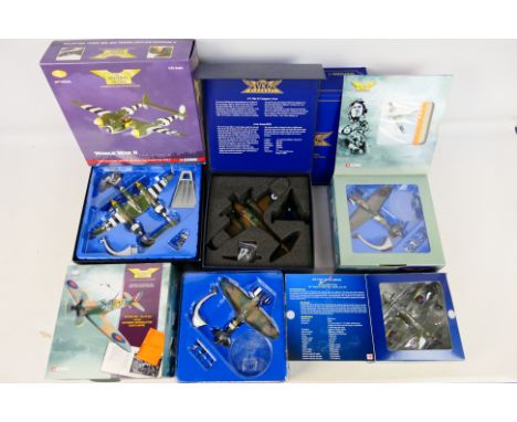 Corgi Aviation Archive - Oxford Aviation - Hobby Master - A group of five boxed 1:72 scale diecast military aircraft models. 