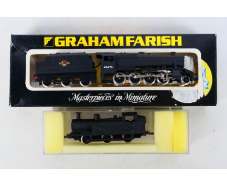Graham Farish - Other - Two boxed N gauge steam locomotives. Lot consists of Graham Farish #1905 Class 8F 2-8-0 Op.No. 48476 