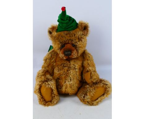 Charlie Bears - A Charlie Bears CB614983 'Dudley' designed by Isabelle Lee. The fully jointed bear stands approximately 45cms
