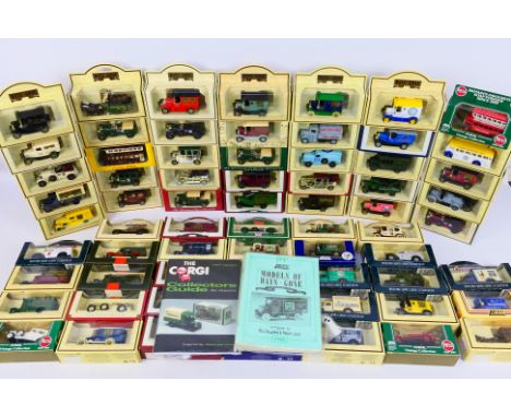 Lledo - Approximately 65 boxed diecast model vehicles from Lledo with some Lledo related ephemera. Lot includes Lledo #50001 