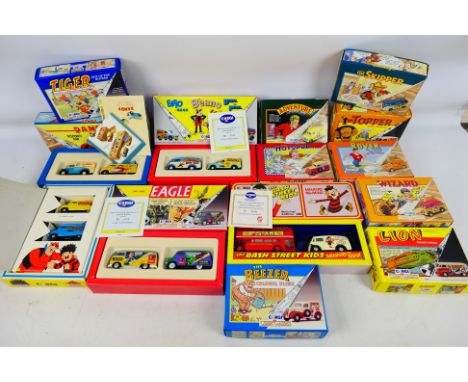 Corgi Classics - A boxed collection of 15 Limited Edition diecast model vehicles and sets fro the Corgi 'Comic Classics serie