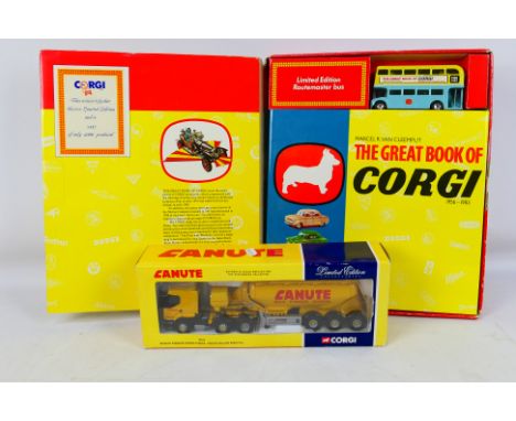 Corgi - A boxed Limited Edition 1:50 scale 76102 Renault Premium Powder Tanker Canute Haulage Group PLC. Item appears to be i