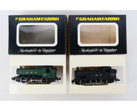 Graham Farish - Two boxed Graham Farish N gauge locomotives. Lot consists of Graham Farish Class 94xx 0-6-0PT Op.No.9427 in G