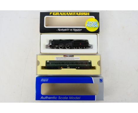 Dapol - Graham Farish - Two boxed N gauge locomotives. Lot comprise of Dapol N Dapol ND119a Class 121 Dummy 'Whiskers' Op.No.