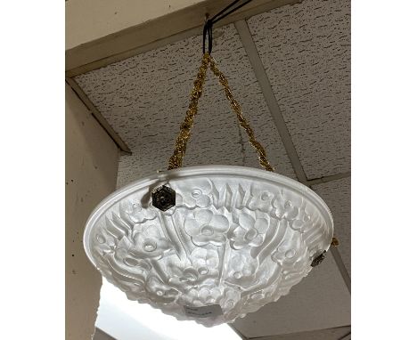 ART DECO CEILING BOWL