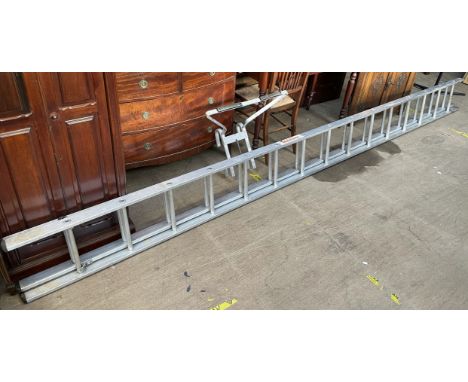 A Youngman Mercury lightweight alloy ladder