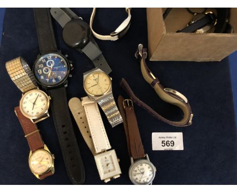 QUANTITY LOT OF LADIES AND GENTS WRISTWATCHES MANUAL AND QUARTZ MOVEMENTS 
