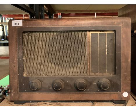 A VINTAGE RADIO 